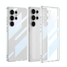 For Samsung Galaxy S25 Ultra 5G GKK Plating Transparent TPU Phone Case(Transparent) - 1