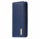 For Samsung Galaxy Note10 2 in 1 Detachable Magnetic Horizontal Flip Genuine Leather Case with Holder & Card Slots & Wallet(Blue) - 2