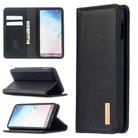 For Samsung Galaxy S10e 2 in 1 Detachable Magnetic Horizontal Flip Genuine Leather Case with Holder & Card Slots & Wallet(Black) - 1