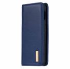 For Samsung Galaxy S10e 2 in 1 Detachable Magnetic Horizontal Flip Genuine Leather Case with Holder & Card Slots & Wallet(Blue) - 2