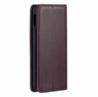 For Samsung Galaxy S10e 2 in 1 Detachable Magnetic Horizontal Flip Genuine Leather Case with Holder & Card Slots & Wallet(Dark Brown) - 3