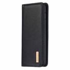 For Samsung Galaxy S10+ 2 in 1 Detachable Magnetic Horizontal Flip Genuine Leather Case with Holder & Card Slots & Wallet(Black) - 2