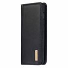 For Samsung Galaxy S10 2 in 1 Detachable Magnetic Horizontal Flip Genuine Leather Case with Holder & Card Slots & Wallet(Black) - 2