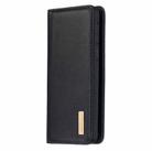 For Samsung Galaxy S20+ 2 in 1 Detachable Magnetic Horizontal Flip Genuine Leather Case with Holder & Card Slots & Wallet(Black) - 1