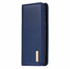 For Samsung Galaxy S20+ 2 in 1 Detachable Magnetic Horizontal Flip Genuine Leather Case with Holder & Card Slots & Wallet(Blue) - 2