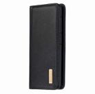 For Samsung Galaxy S20 2 in 1 Detachable Magnetic Horizontal Flip Genuine Leather Case with Holder & Card Slots & Wallet(Black) - 2