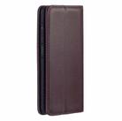 For Samsung Galaxy S20 2 in 1 Detachable Magnetic Horizontal Flip Genuine Leather Case with Holder & Card Slots & Wallet(Dark Brown) - 3