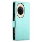 For Huawei nova 14 Ultra Side Buckle Magnetic Frosted Leather Phone Case(Mint Green) - 3