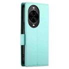For Huawei nova 14 Pro Side Buckle Magnetic Frosted Leather Phone Case(Mint Green) - 3