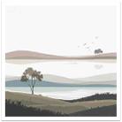 Scenery Frameless Canvas Decorative Painting Print On Your Demand, Size:20x20cm - 1