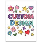 Child Drawing Frameless Canvas Decorative Painting Print On Your Demand, Size:13x18cm - 1