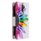 For OPPO A5 (2020) Colored Drawing Pattern Zipper Horizontal Flip Leather Case with Holder & Card Slots & Wallet(Sun Flower) - 3