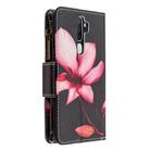 For OPPO A5 (2020) Colored Drawing Pattern Zipper Horizontal Flip Leather Case with Holder & Card Slots & Wallet(Lotus) - 3