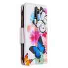 For OPPO A5 (2020) Colored Drawing Pattern Zipper Horizontal Flip Leather Case with Holder & Card Slots & Wallet(Two Butterflies) - 3
