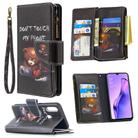 For OPPO A31 (2020) Colored Drawing Pattern Zipper Horizontal Flip Leather Case with Holder & Card Slots & Wallet(Bear) - 1