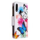 For OPPO A31 (2020) Colored Drawing Pattern Zipper Horizontal Flip Leather Case with Holder & Card Slots & Wallet(Two Butterflies) - 3