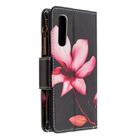 For OPPO Find X2 Neo / OPPO Reno 3 Pro Colored Drawing Pattern Zipper Horizontal Flip Leather Case with Holder & Card Slots & Wallet(Lotus) - 3