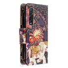 For OPPO Find S2 Pro Colored Drawing Pattern Zipper Horizontal Flip Leather Case with Holder & Card Slots & Wallet(Flower Elephants) - 3