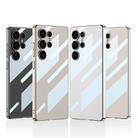 For Samsung Galaxy S25 Ultra 5G GKK Plating Transparent PC Phone Case, Not Included Pen(Transparent) - 2