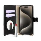 For Nokia G42 / G310 Crossbody Chain Fishtail Litchi Leather Phone Case(Black) - 3