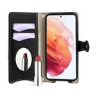 For Samsung Galaxy S24+ 5G Crossbody Chain Fishtail Litchi Leather Phone Case(Black) - 3