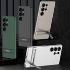For Samsung Galaxy S25 Ultra 5G GKK Triumph Ultra-Thin Full Coverage Phone Case with Holder(Black) - 2
