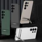 For Samsung Galaxy S25 Ultra 5G GKK Triumph Ultra-Thin Full Coverage Phone Case with Holder(Titanium Grey) - 2