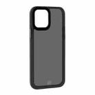 For iPhone 12 / 12 Pro MOMAX Dynamic Series PC + TPU + Aluminum Protective Case(Black) - 1