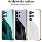 For Samsung Galaxy S25 Ultra 5G GKK Solid Color Plating TPU Full Coverage Phone Case(Black) - 2
