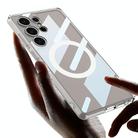 For Samsung Galaxy S25 Ultra 5G GKK Space Series MagSafe Shockproof Full Coverage Phone Case(Transparent) - 3