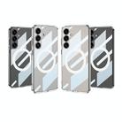 For Samsung Galaxy S25 5G GKK Space Series MagSafe Shockproof Full Coverage Phone Case(Transparent Black) - 2