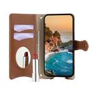 For Realme 12 / 13 / Narzo 70x Crossbody Chain Fishtail Litchi Leather Phone Case(Brown) - 3