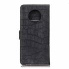 For Huawei Mate 40 Crocodile Texture Horizontal Flip Leather Case with Holder & Wallet & Card Slots & Photo Frame(Black) - 2
