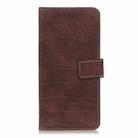 For Huawei Mate 40 Crocodile Texture Horizontal Flip Leather Case with Holder & Wallet & Card Slots & Photo Frame(Brown) - 1