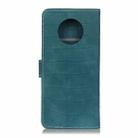 For Huawei Mate 40 Pro Crocodile Texture Horizontal Flip Leather Case with Holder & Wallet & Card Slots & Photo Frame(Green) - 2