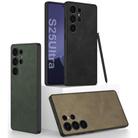 For Samsung Galaxy S25 Ultra 5G GKK Skin-feeling Frosted Leather Phone Case, Not Included Pen(Frosted Grey) - 2