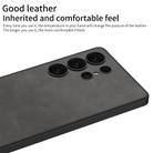 For Samsung Galaxy S25 Ultra 5G GKK Skin-feeling Frosted Leather Phone Case, Not Included Pen(Frosted Grey) - 3