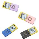 For Samsung Galaxy Z Flip6 GKK Integrated Ultra-thin Contrast Color Phone Case with Ring Holder(Black) - 2