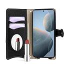 For Redmi K70E / Xiaomi Poco X6 Pro Crossbody Chain Fishtail Litchi Leather Phone Case(Black) - 3
