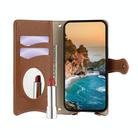 For Xiaomi 14 Crossbody Chain Fishtail Litchi Leather Phone Case(Brown) - 3