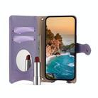 For Xiaomi 14 Crossbody Chain Fishtail Litchi Leather Phone Case(Purple) - 3