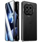 For OnePlus 13 Magnetic HD Tempered Glass Phone Case(Black) - 2