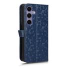 For Samsung Galaxy S25+ 5G Honeycomb Dot Texture Leather Phone Case(Blue) - 3