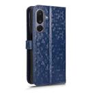 For Samsung Galaxy M36 5G Honeycomb Dot Texture Leather Phone Case(Blue) - 3