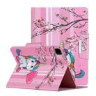 For iPad Pro 11 inch (2020) Painted Pattern Horizontal Flip Leather Tablet Case with Holder(Sakura Unicorn) - 1