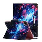 For iPad Pro 11 inch (2020) Painted Pattern Horizontal Flip Leather Tablet Case with Holder(Starry Sky) - 1