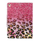 For iPad 10.2 Painted Pattern Horizontal Flip Leather Case with Holder(Leopard Powder Sand) - 2