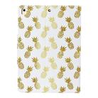 For iPad 10.2 Painted Pattern Horizontal Flip Leather Case with Holder(Pineapple) - 2