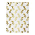 For iPad 10.2 Painted Pattern Horizontal Flip Leather Case with Holder(Pineapple) - 2