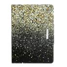 For iPad 10.2 Painted Pattern Horizontal Flip Leather Case with Holder(Black and Yellow Sand) - 2